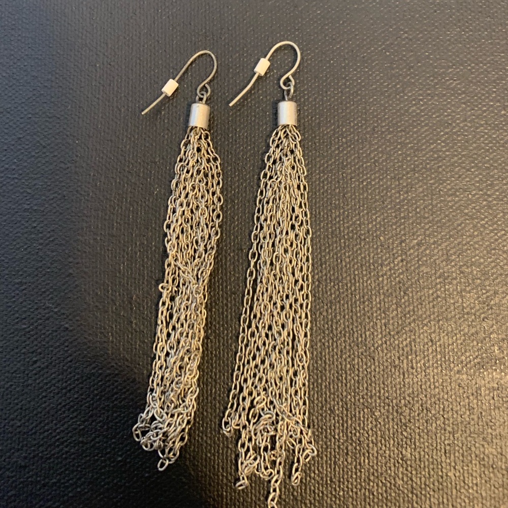 Chain earrings